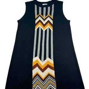 Missoni for Target Knit Abstract/Artsy Sleeveless Rayon Blend Dress Women's L